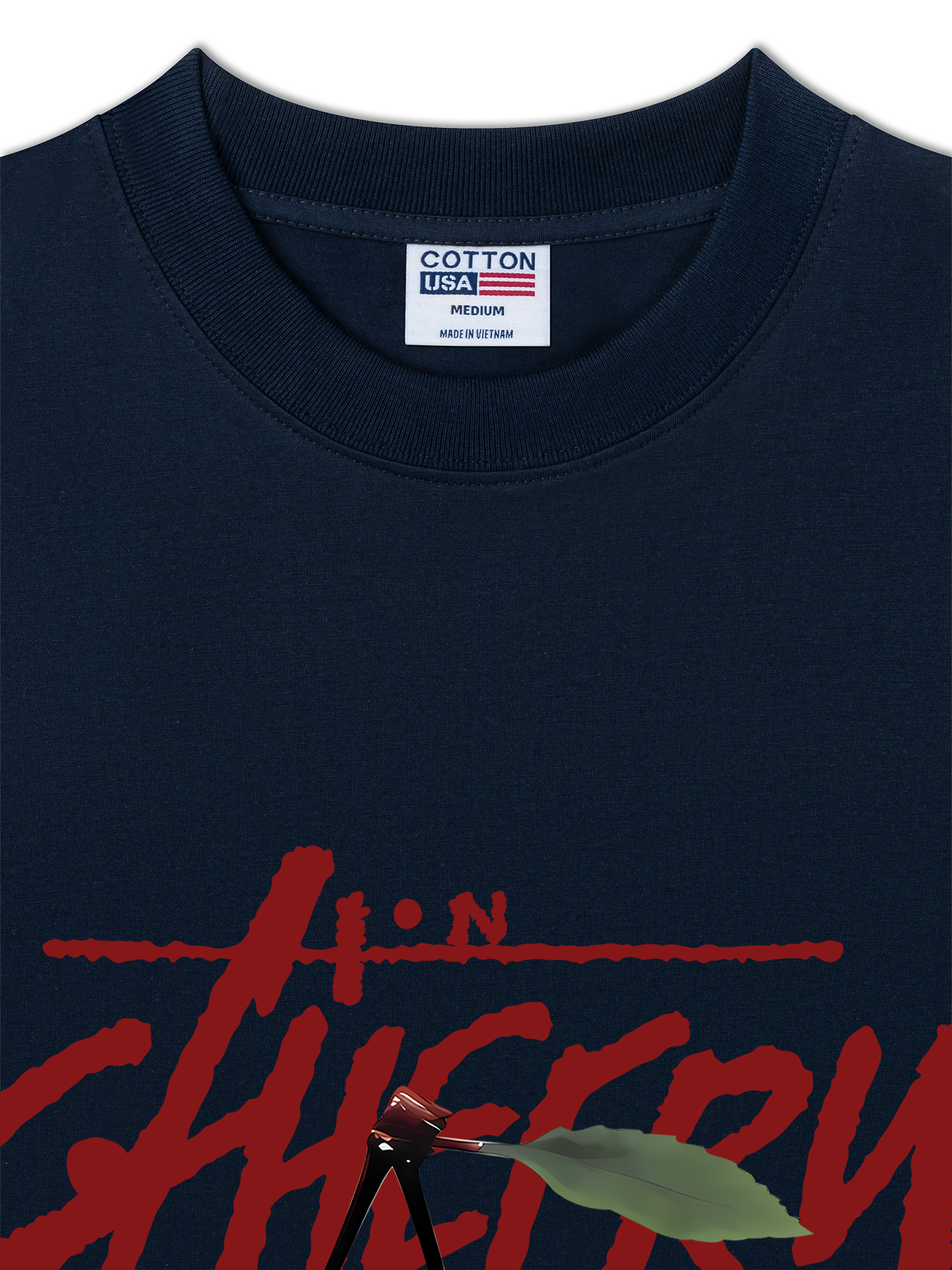Áo Thun Relaxed Fit Cherry X Cotton USA Love