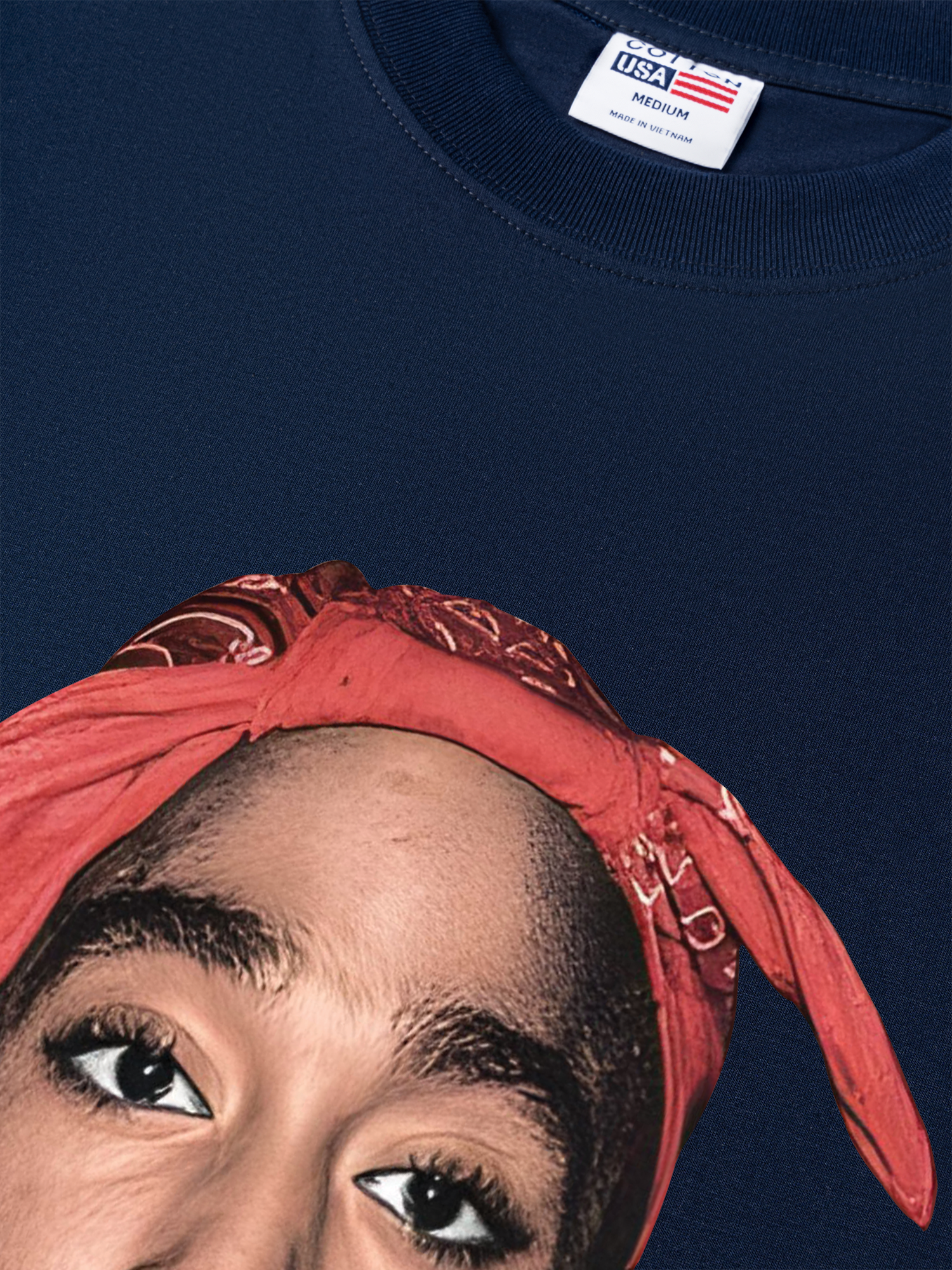 Áo Thun Relaxed Fit Rapper 2Pac All Eyes On Me