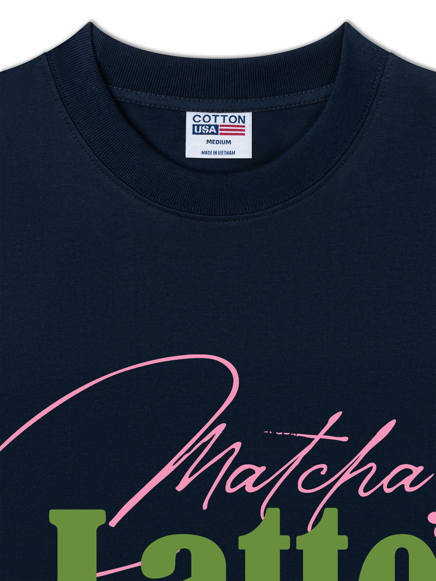 Áo Thun Relaxed Fit Daily Cup Matcha Latte