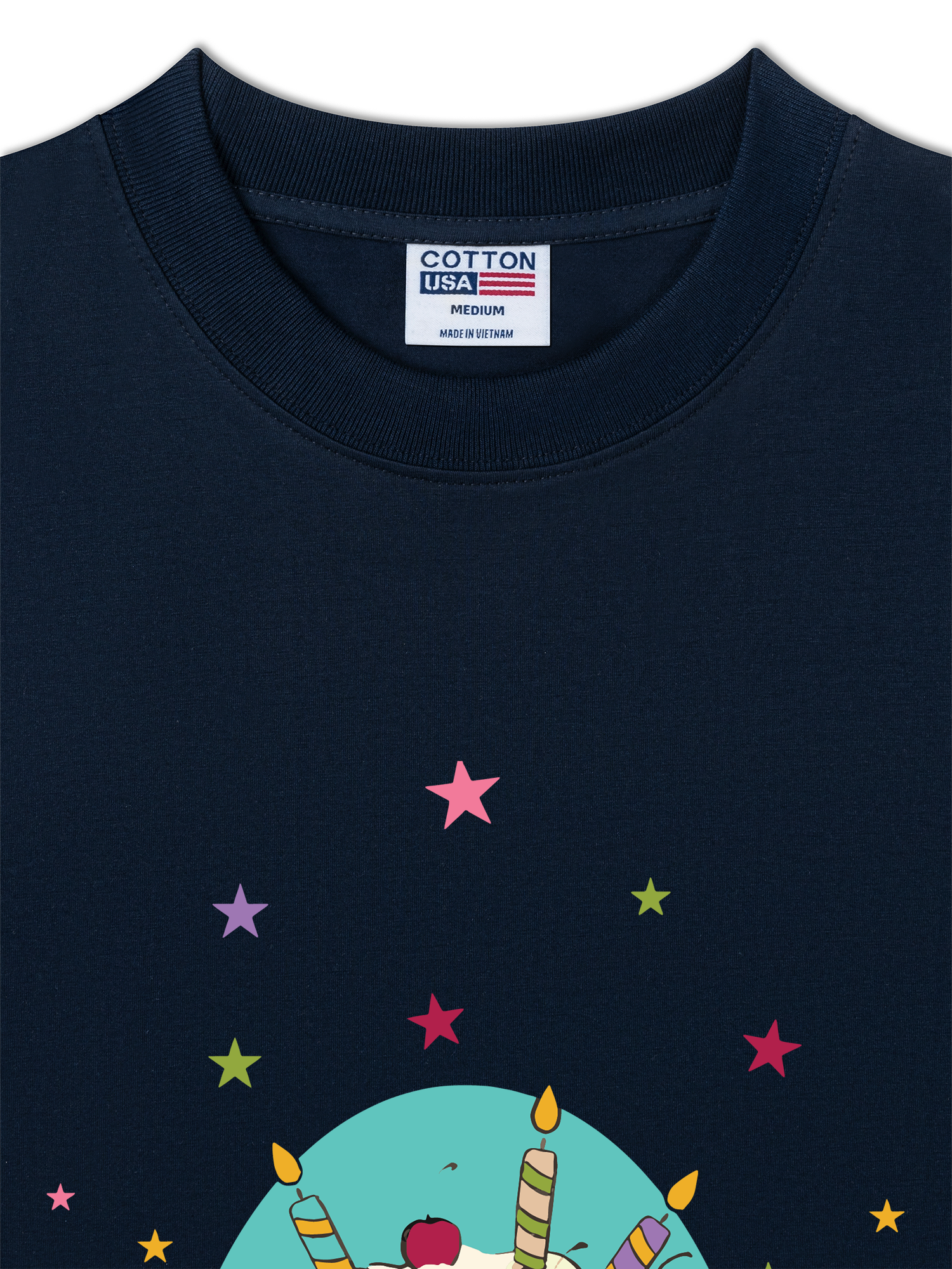 Áo Thun Relaxed Fit Soft Paw Star Bunny