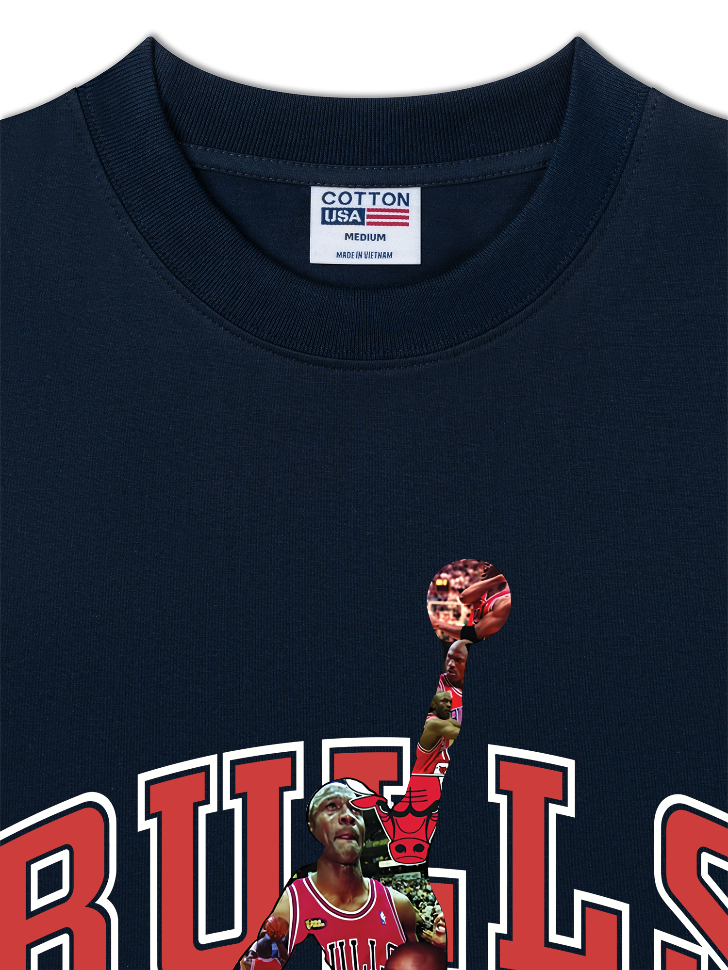 Áo Thun Relaxed Fit  Basketball Bull 23