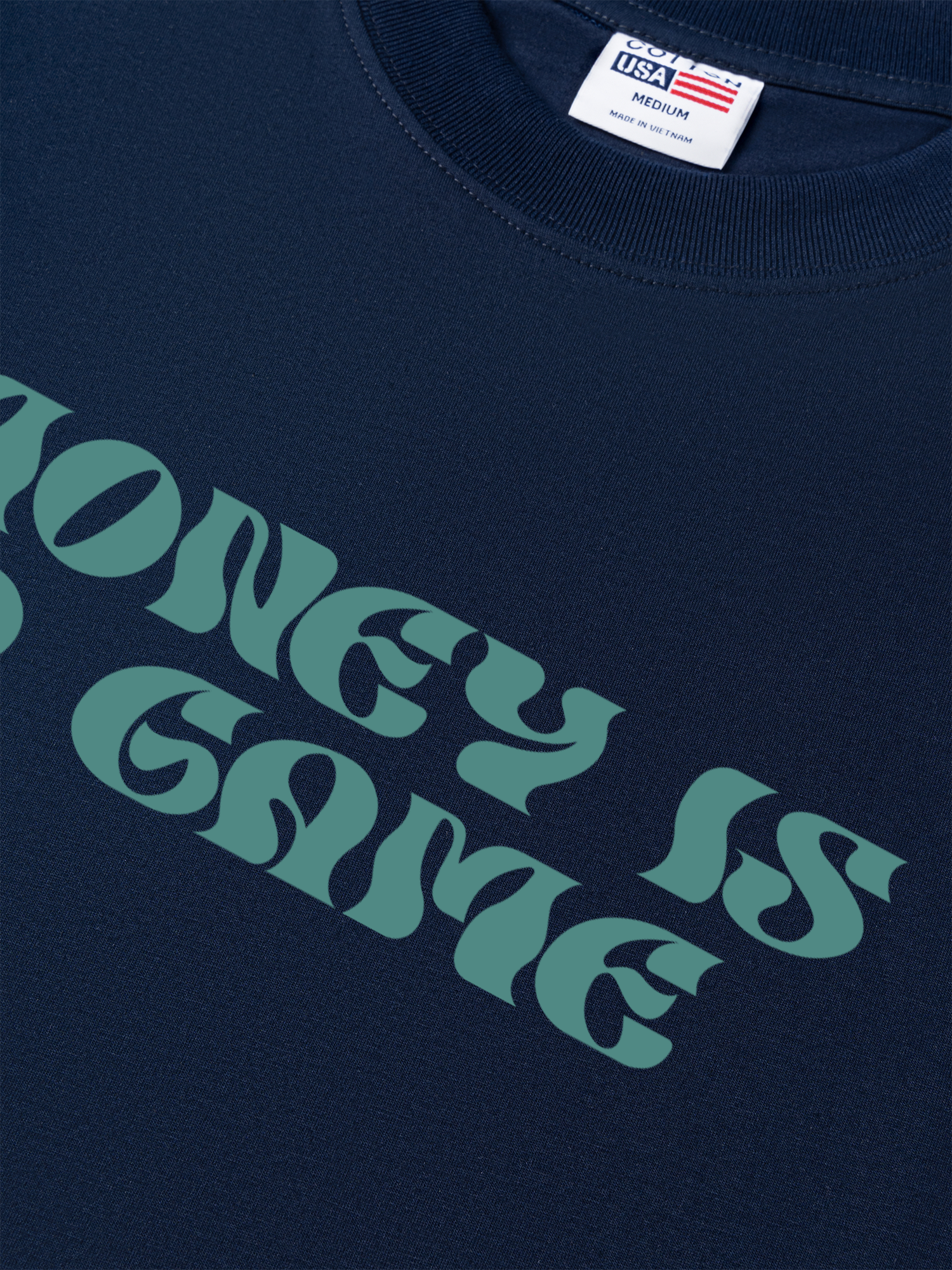 Áo Thun Relaxed Fit Money Is A Game