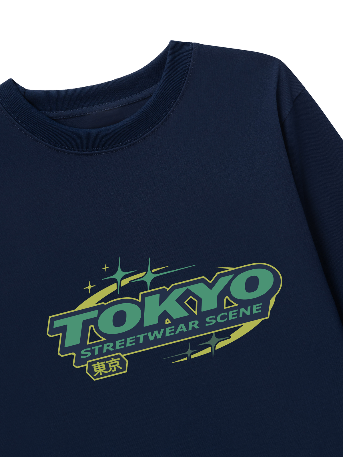 Áo Thun Dài Tay City Tokyo Streetwear Scene
