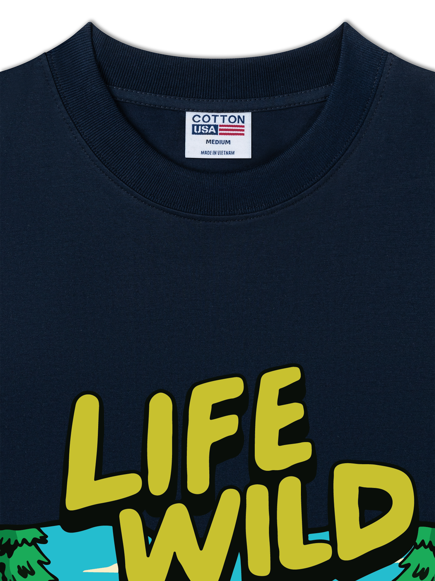 Áo Thun Relaxed Fit Adventure Life Wild