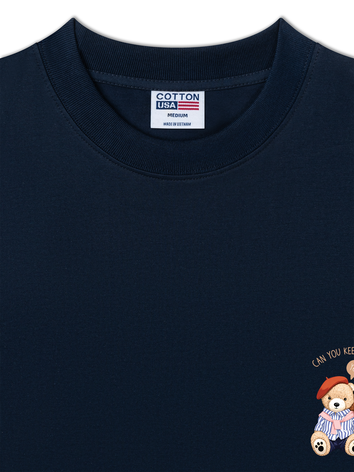 Áo Thun Relaxed Fit Bear Town Cutie Couple Bear