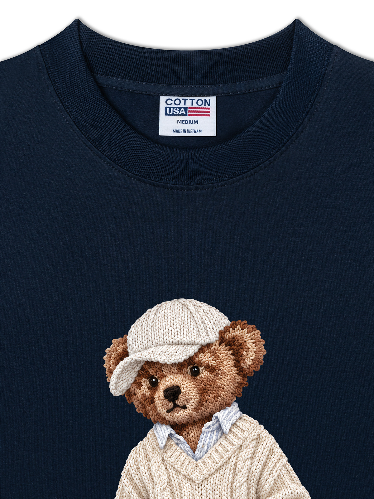 Áo Thun Relaxed Fit  Bear Daily Outfit