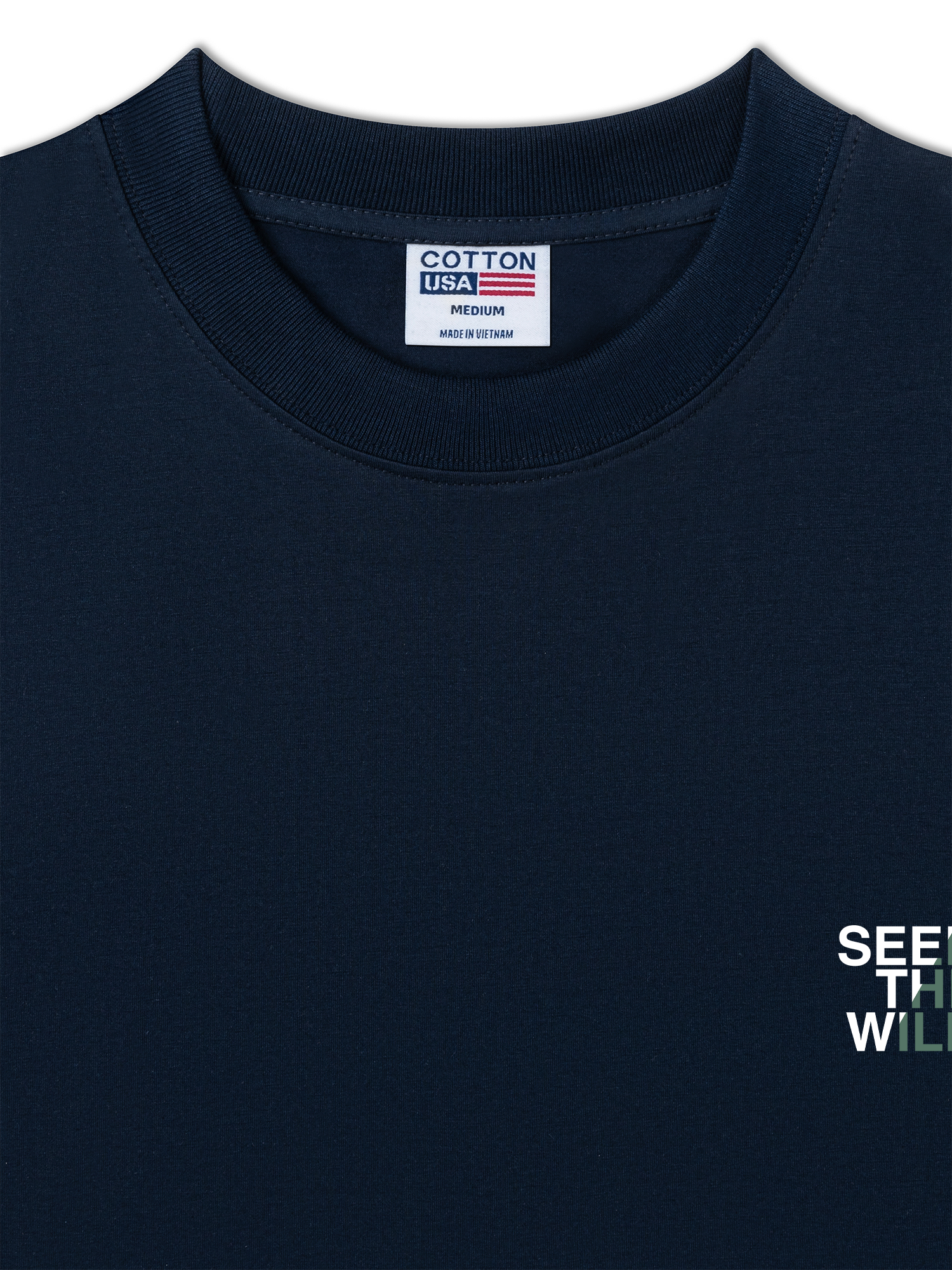 Áo Thun Relaxed Fit Adventure STW Evergreen