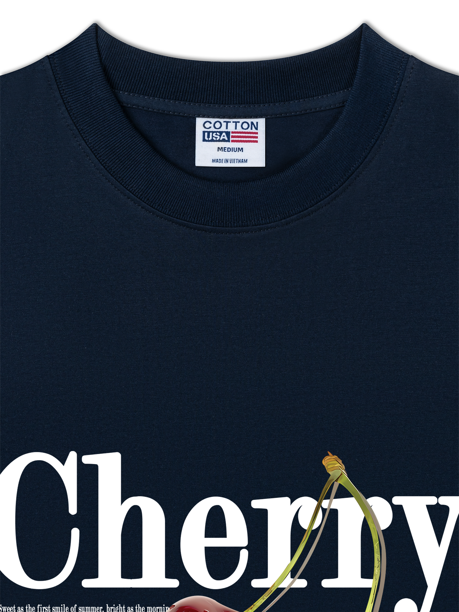 Áo Thun Relaxed Fit Cherry Fresh