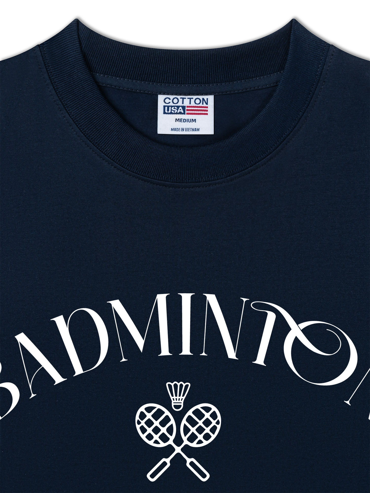 Áo Thun Relaxed Fit Badminton Athletics