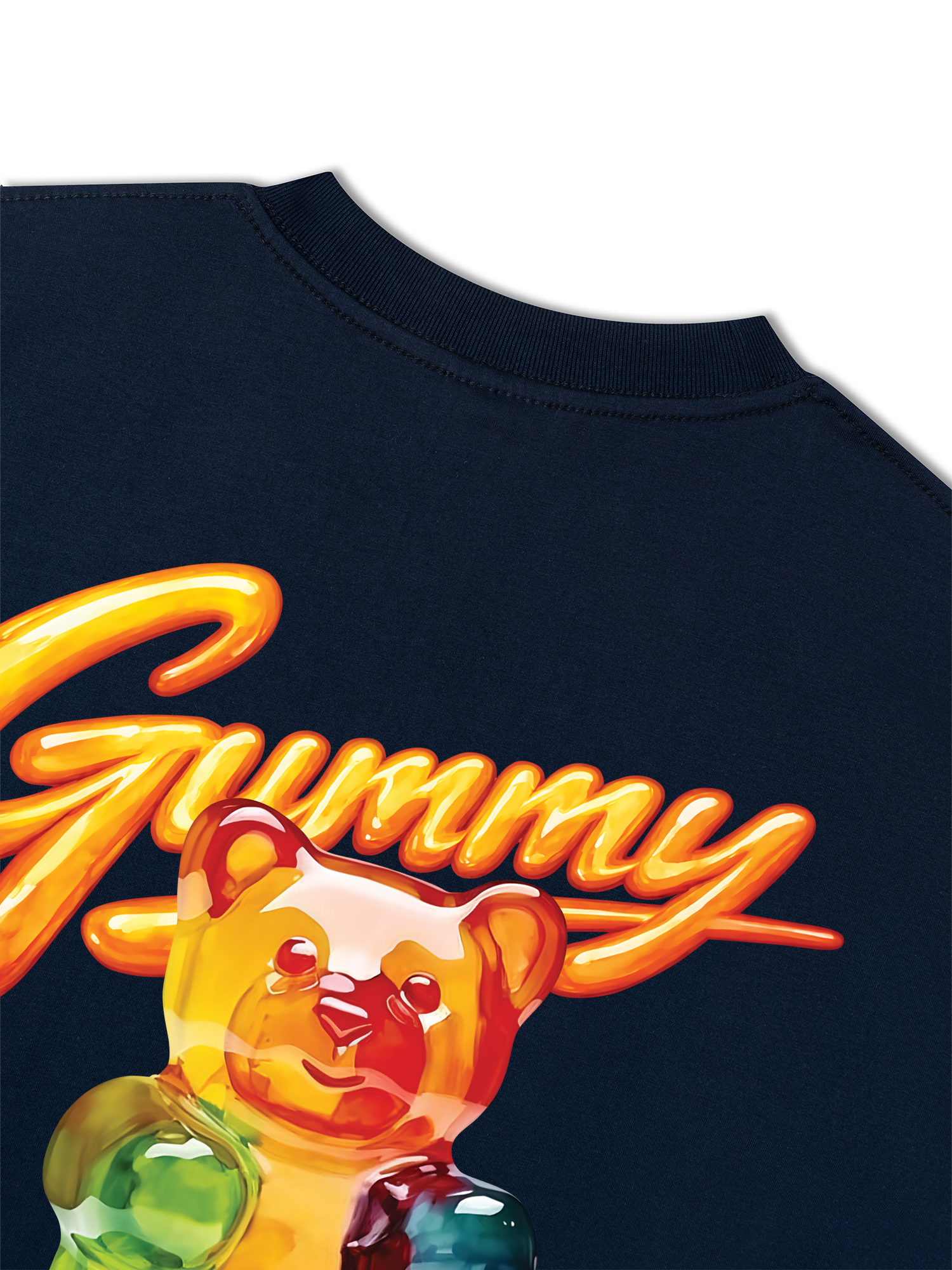 Áo Thun Relaxed Fit Orange Gummy Bear