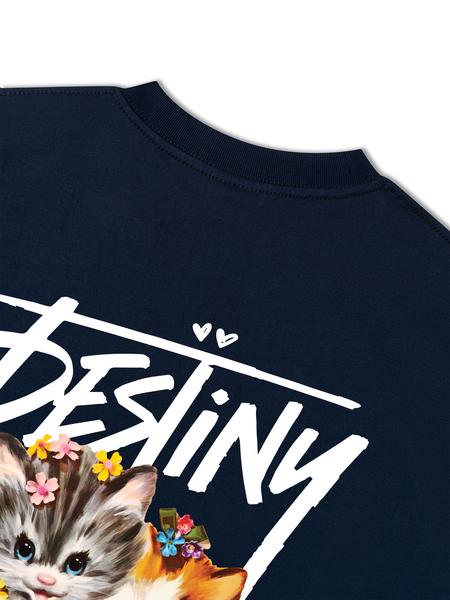 Áo Thun Relaxed Fit Destiny Love Cats