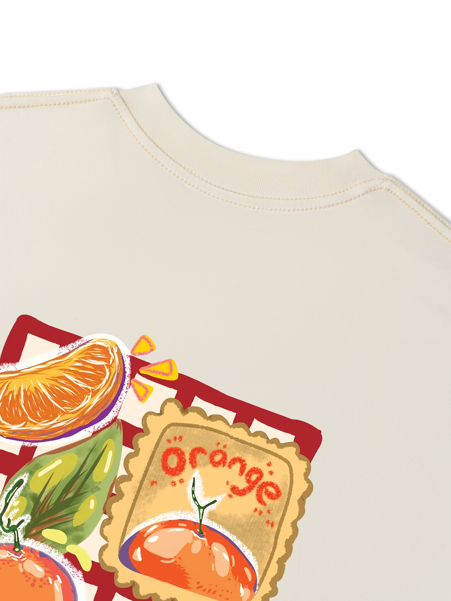 Áo Thun Relaxed Fit Orange