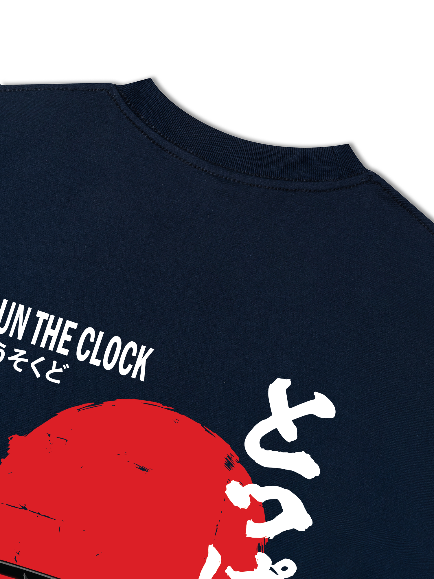 Áo Thun Relaxed Fit JDM Car Outrun The Clock