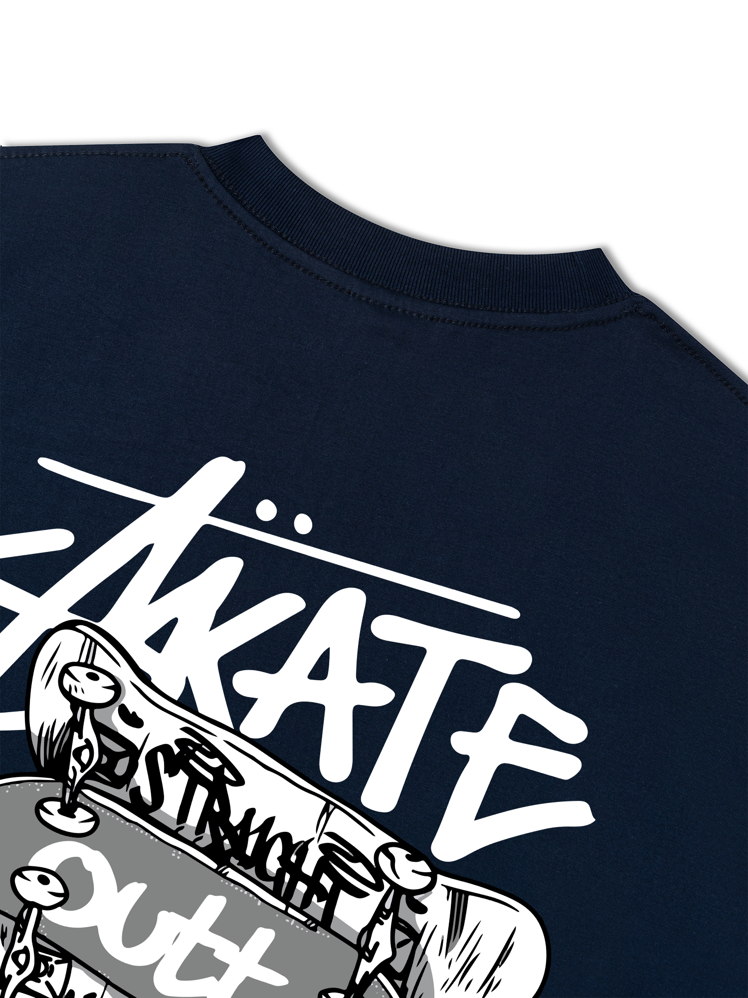 Áo Thun Relaxed Fit Skate Stack