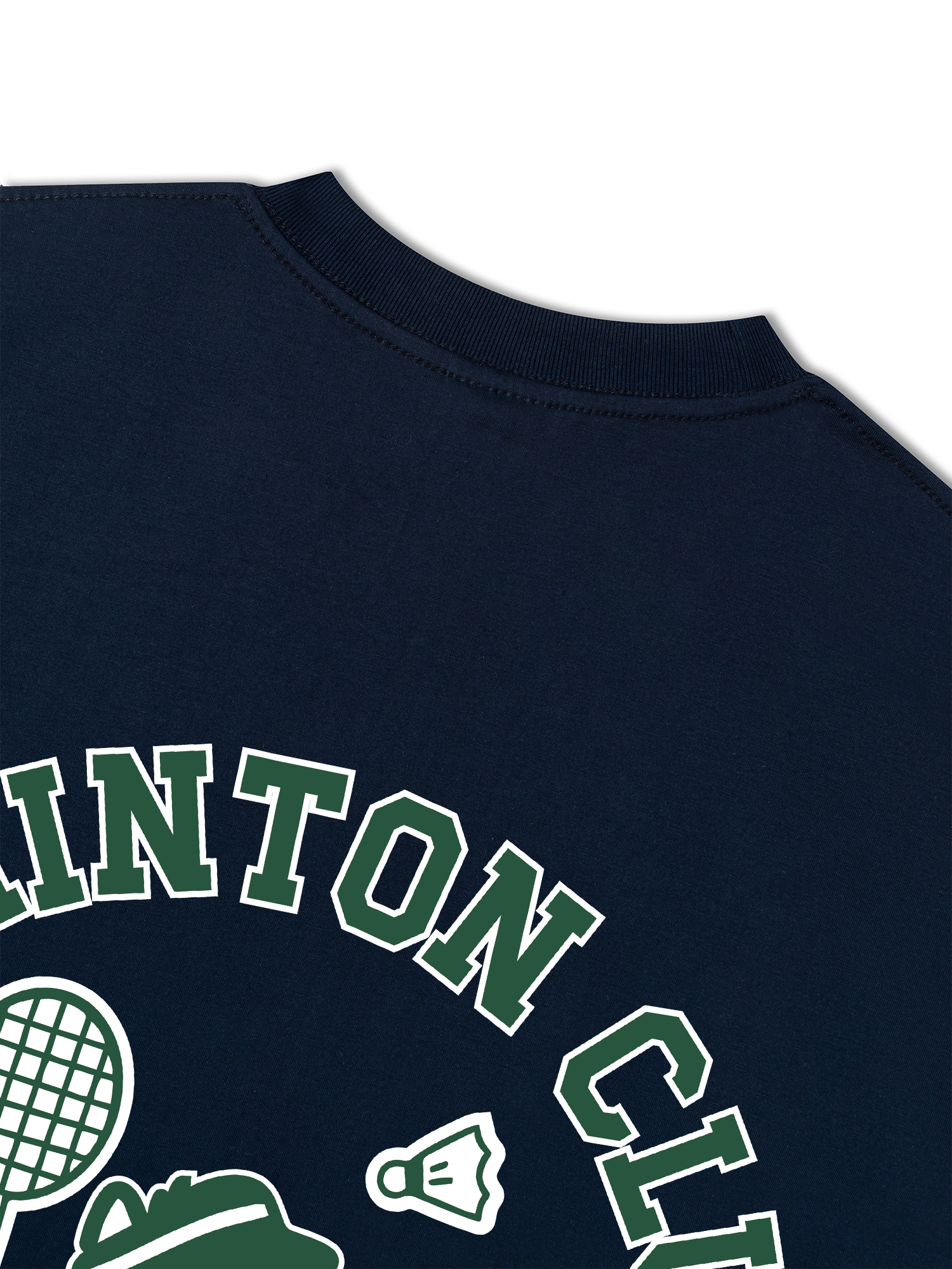 Áo Thun Relaxed Fit Badminton Club Green