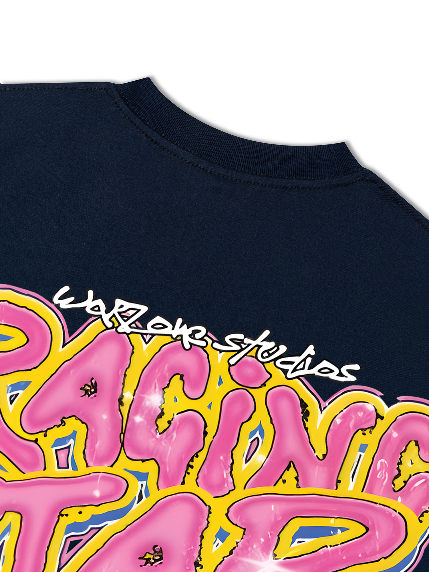 Áo Thun Relaxed Fit Rapper Hip Hop Style Racing Star