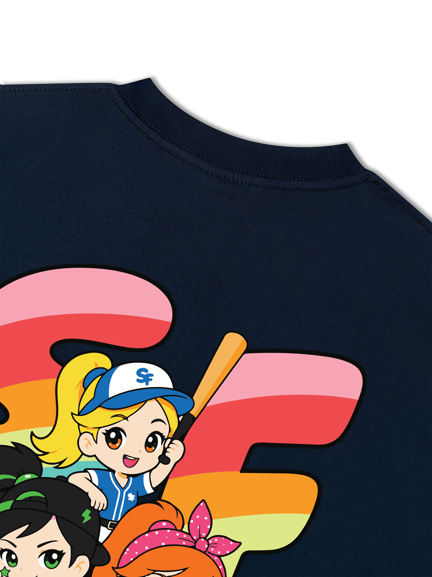 Áo Thun Relaxed Fit Baseball Dream Girls SF