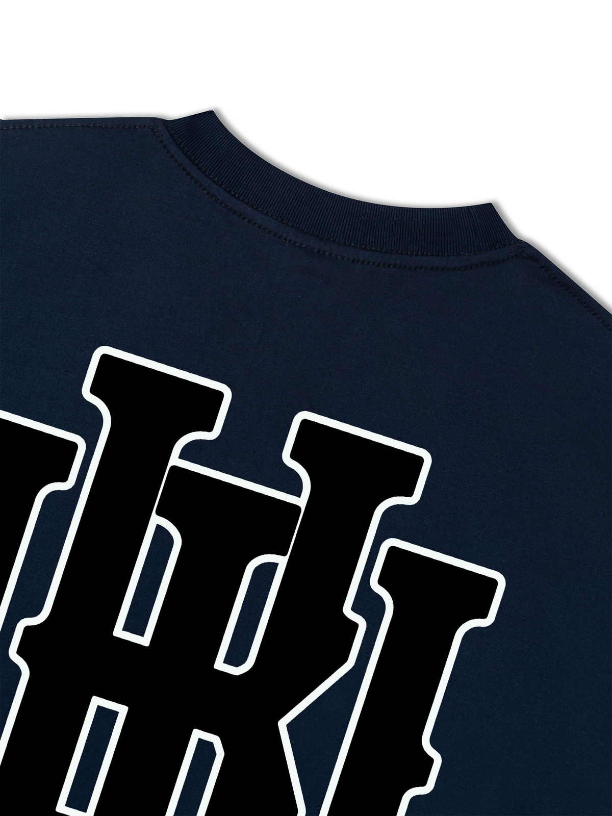 Áo Thun Relaxed Fit Master Baseball Black And White