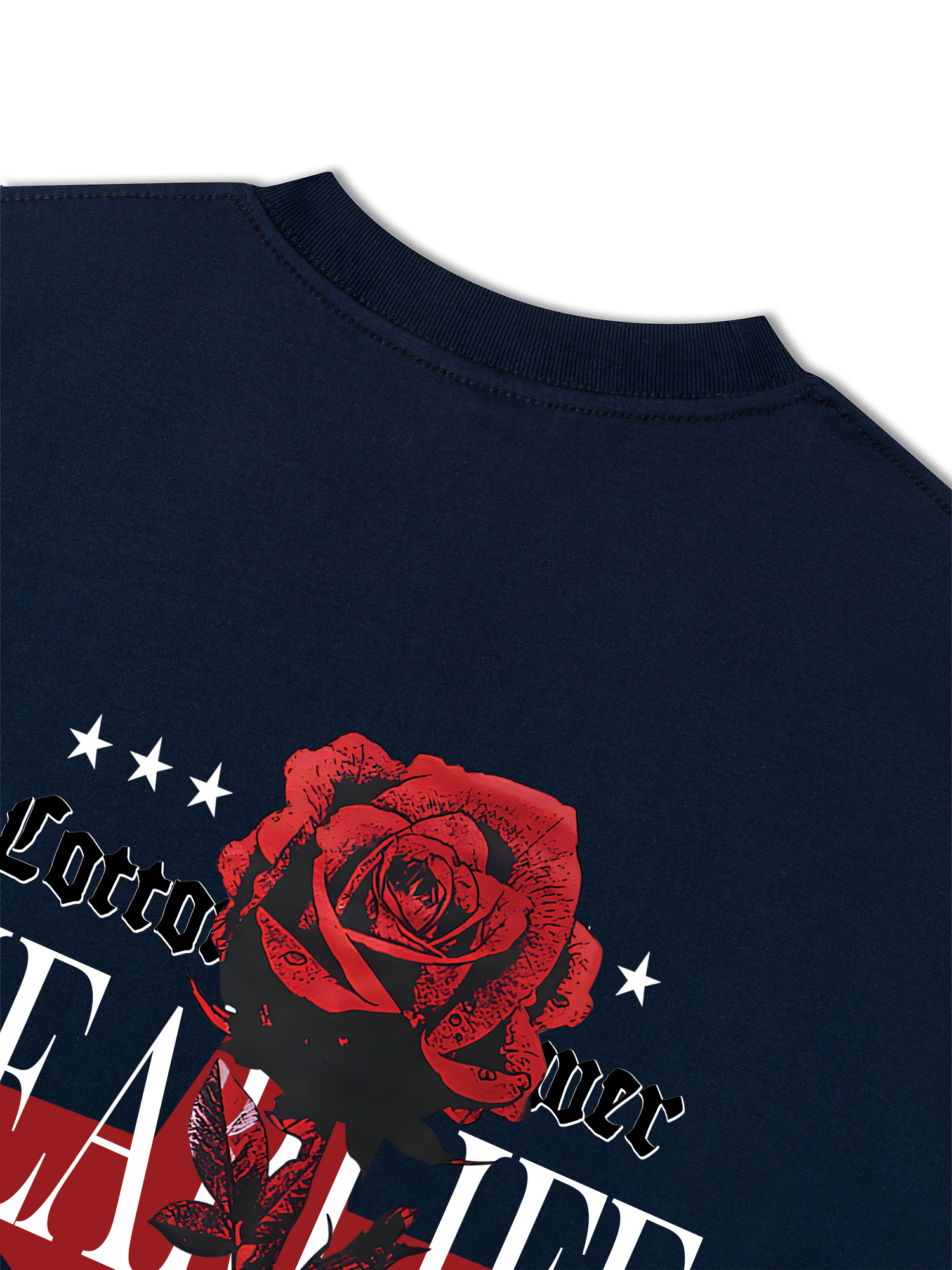 Áo Thun Relaxed Fit Floral Rose Flower