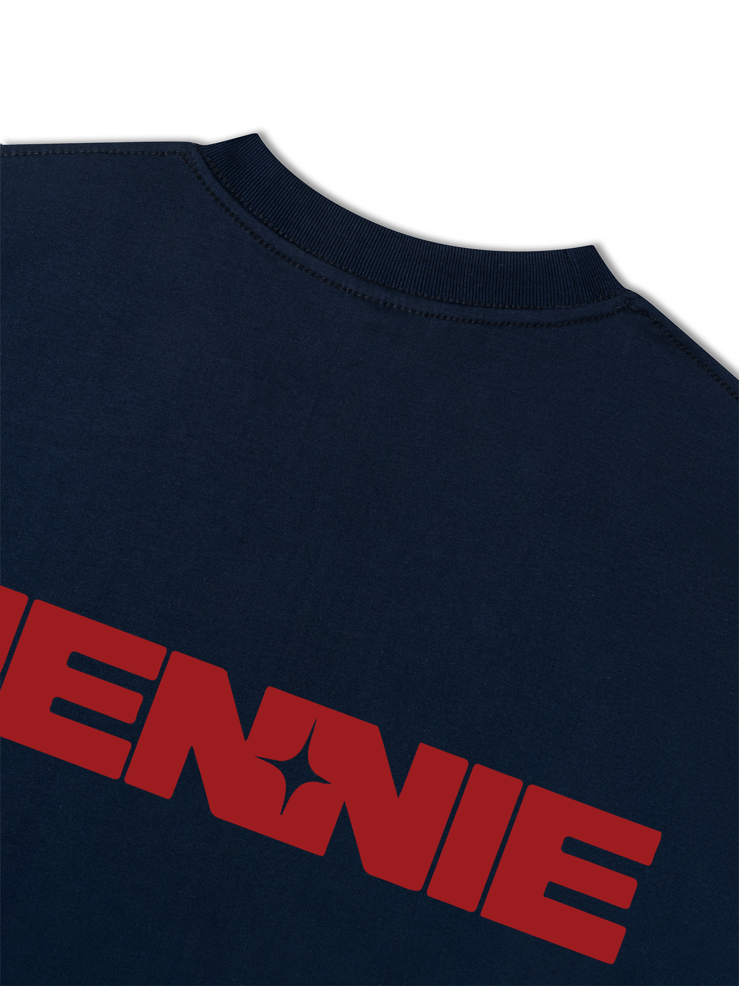 Áo Thun Relaxed Fit Black Pink Like Jenie