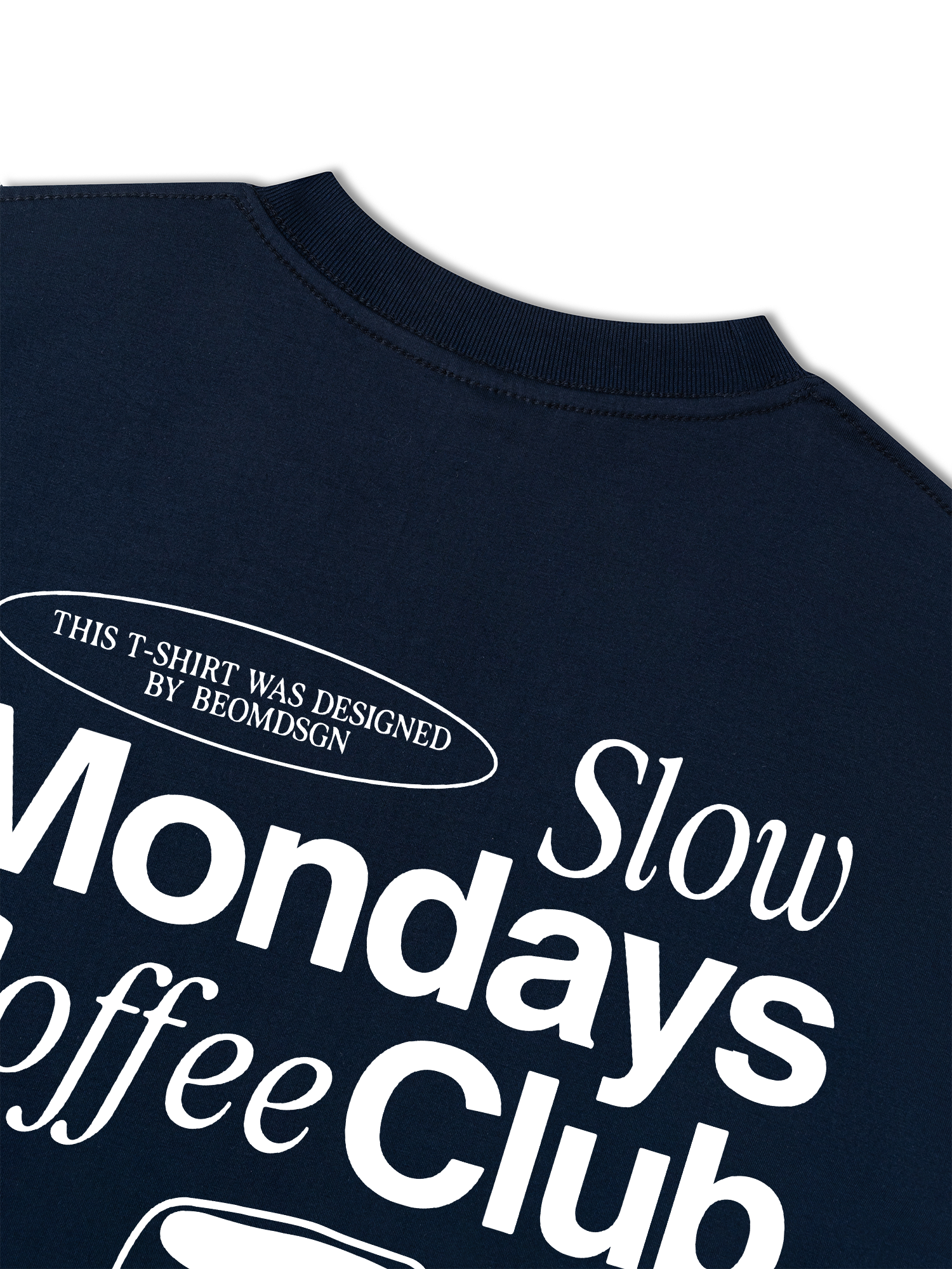 Áo Thun Relaxed Fit Slow Monday Coffee Club