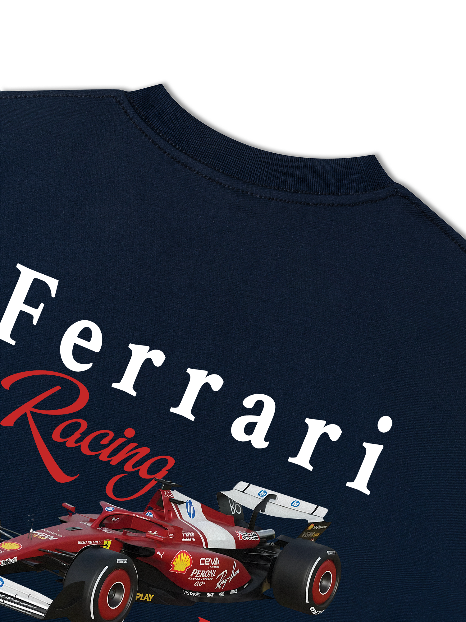 Áo Thun Relaxed Fit Ferrari Racing EST 1950