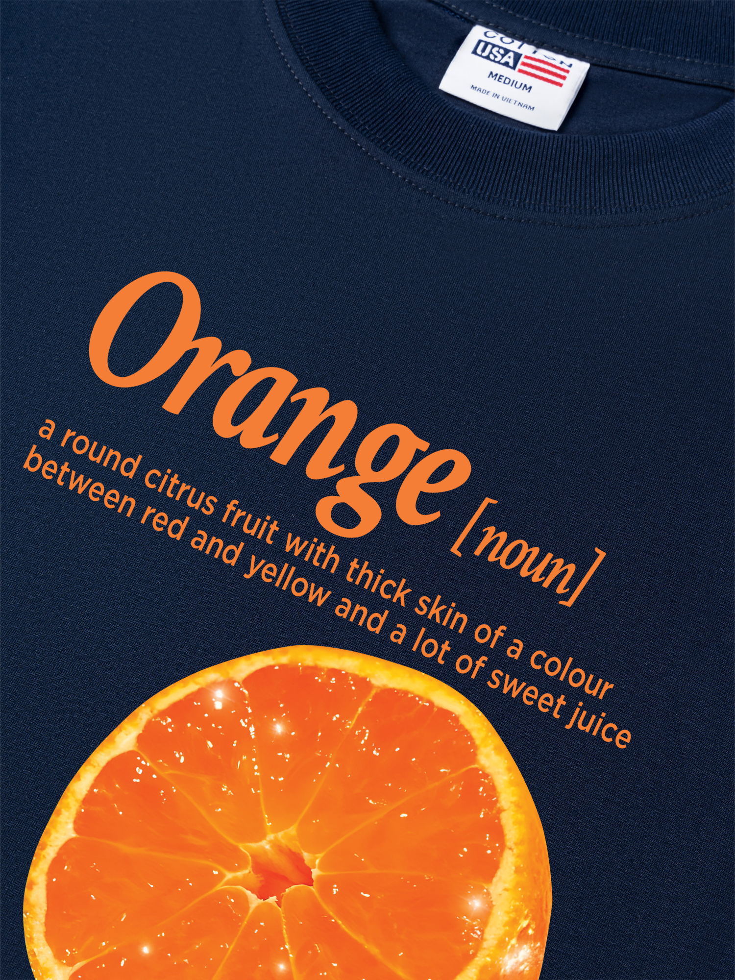 Áo Thun Relaxed Fit Tropical Orange