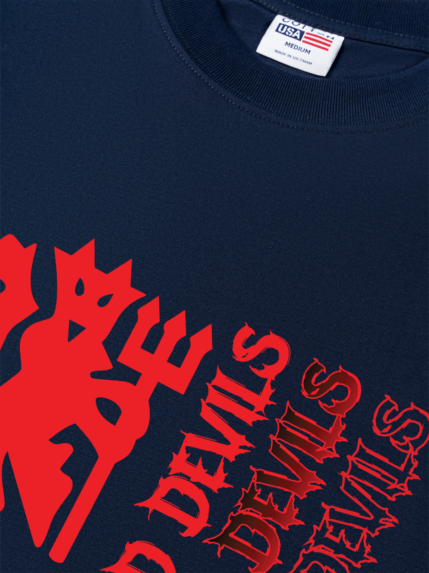 Áo Thun Relaxed Fit Soccer Red Devils EST 1878