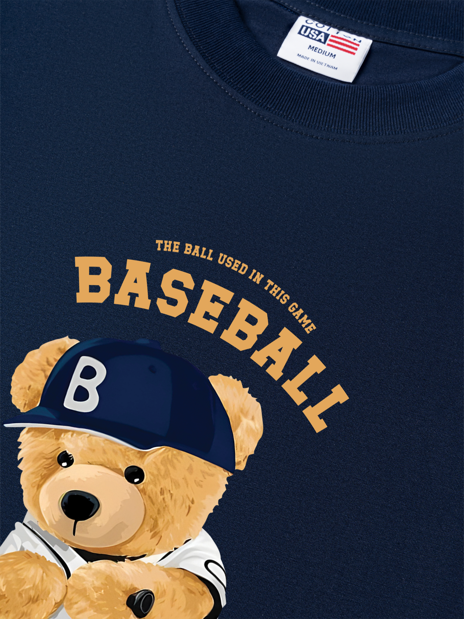 Áo Thun Relaxed Fit Baseball The Ball Used In This Game