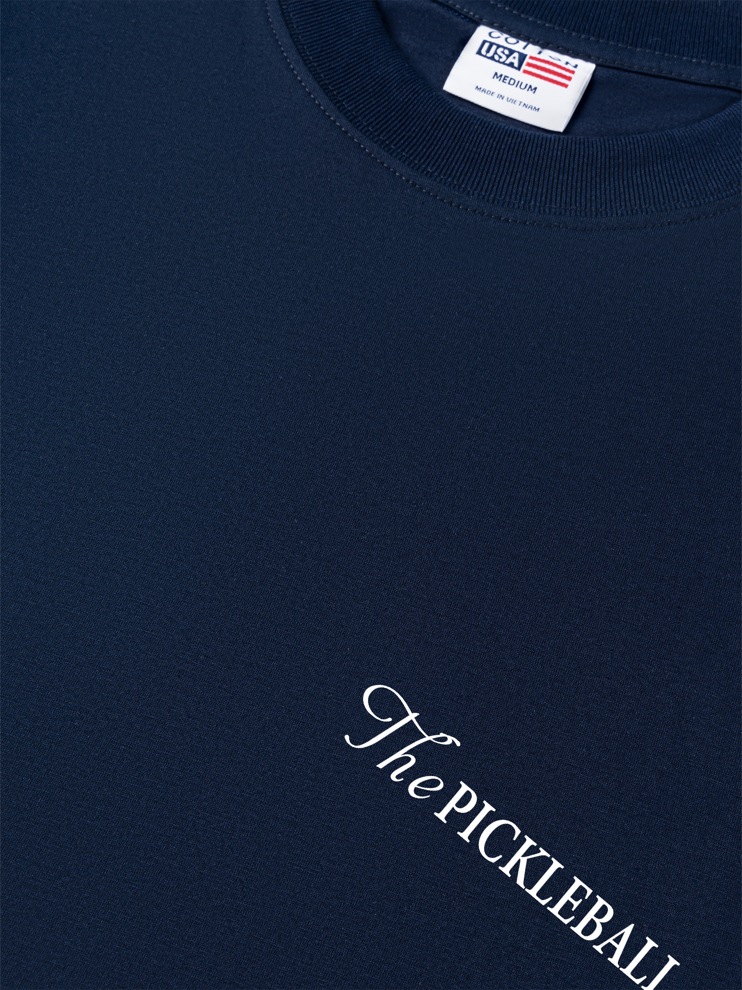 Áo Thun Relaxed Fit Pickleball Less Work More Pickleball