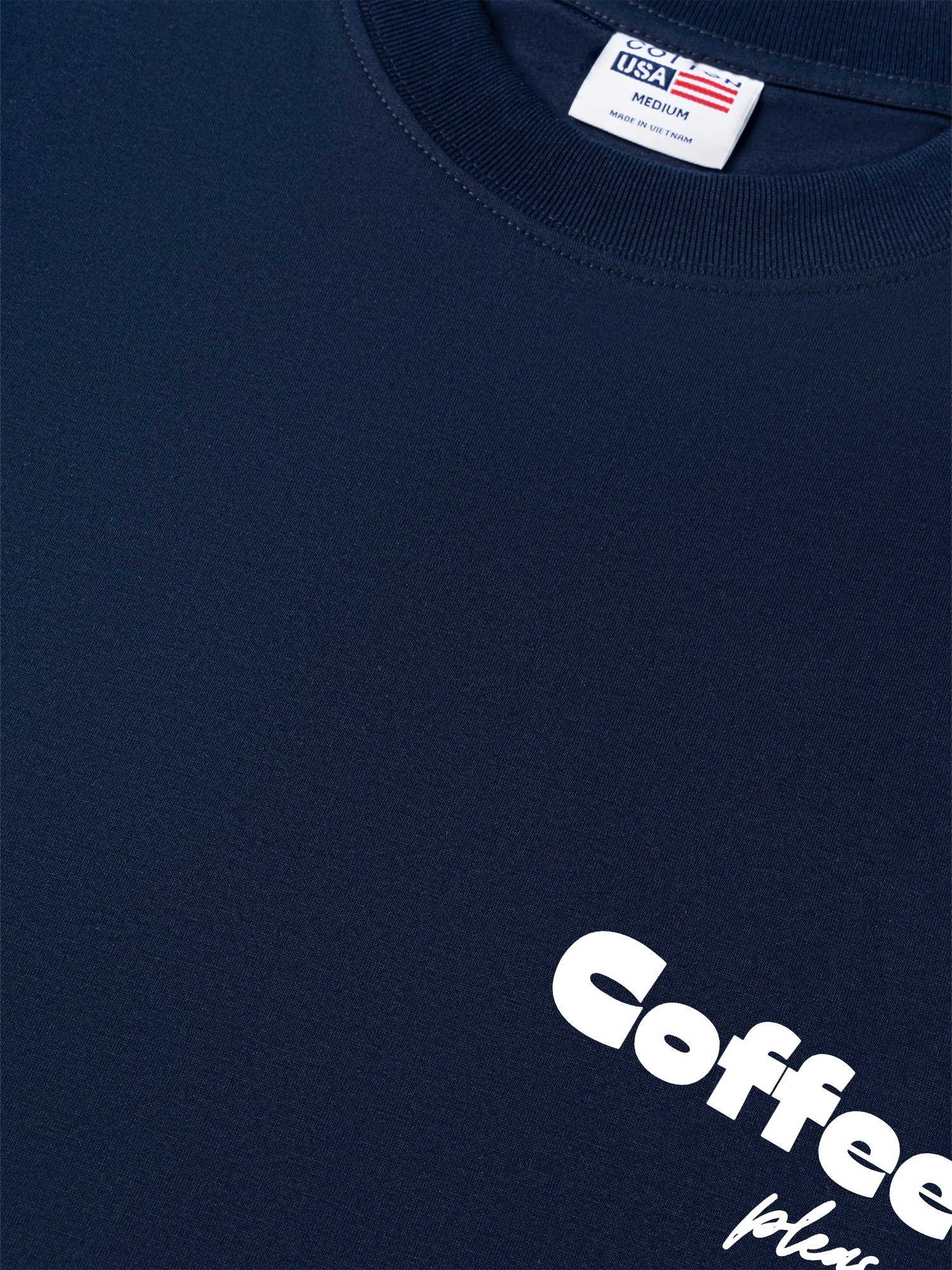 Áo Thun Relaxed Fit Daily Cup Coffee Please