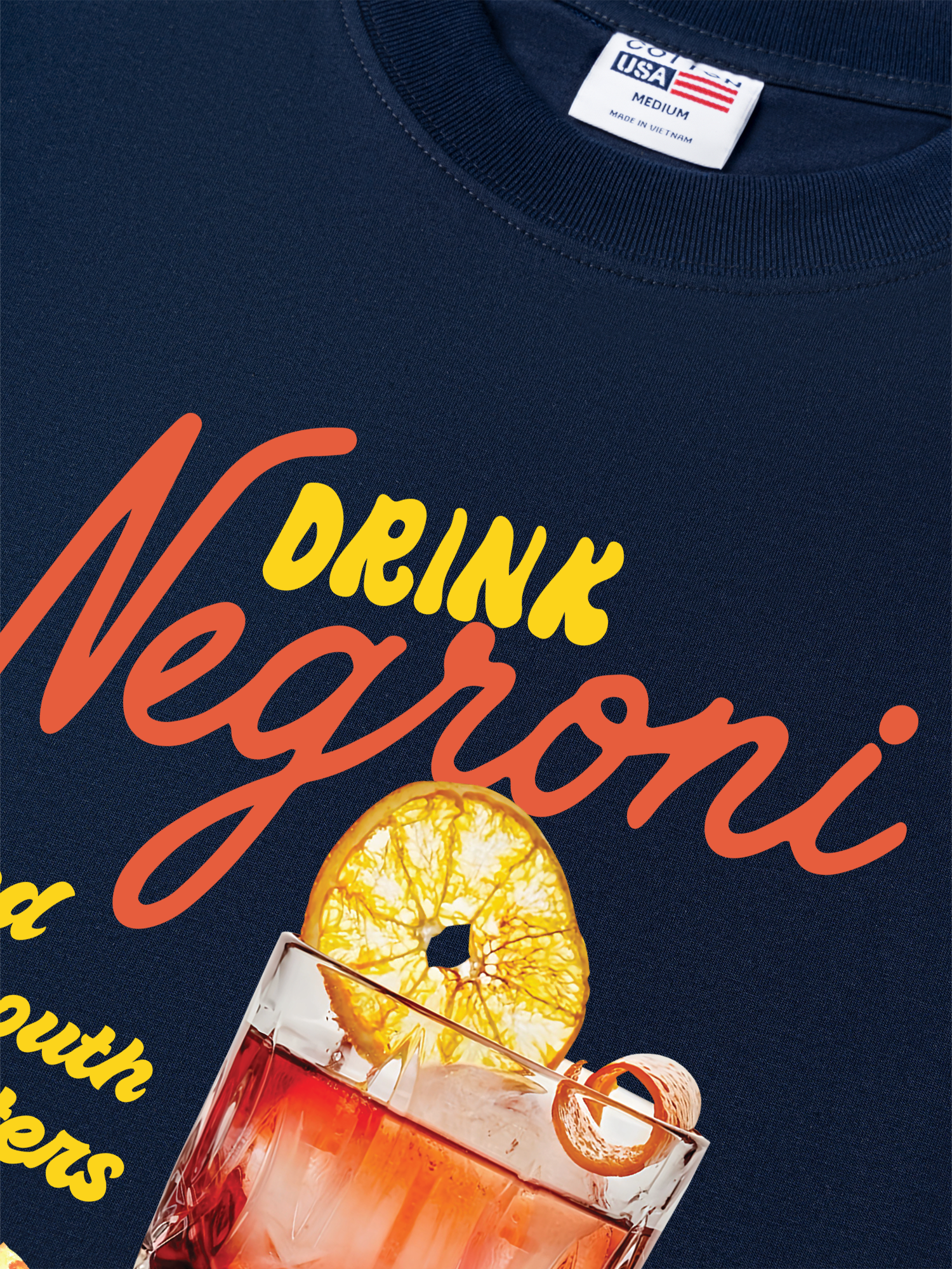 Áo Thun Relaxed Fit Negroni Drink