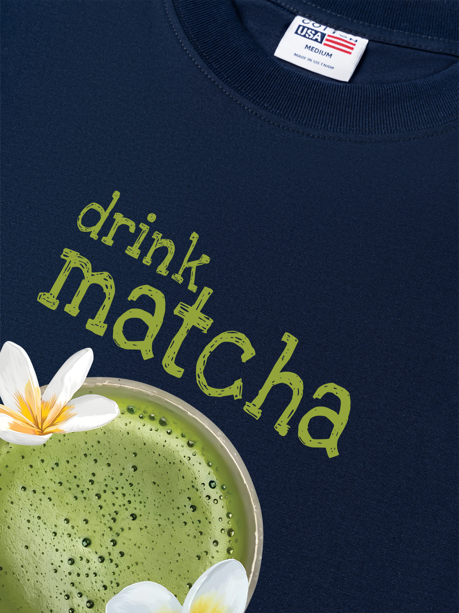 Áo Thun Relaxed Fit Daily Cup Matcha Will Fix Everything