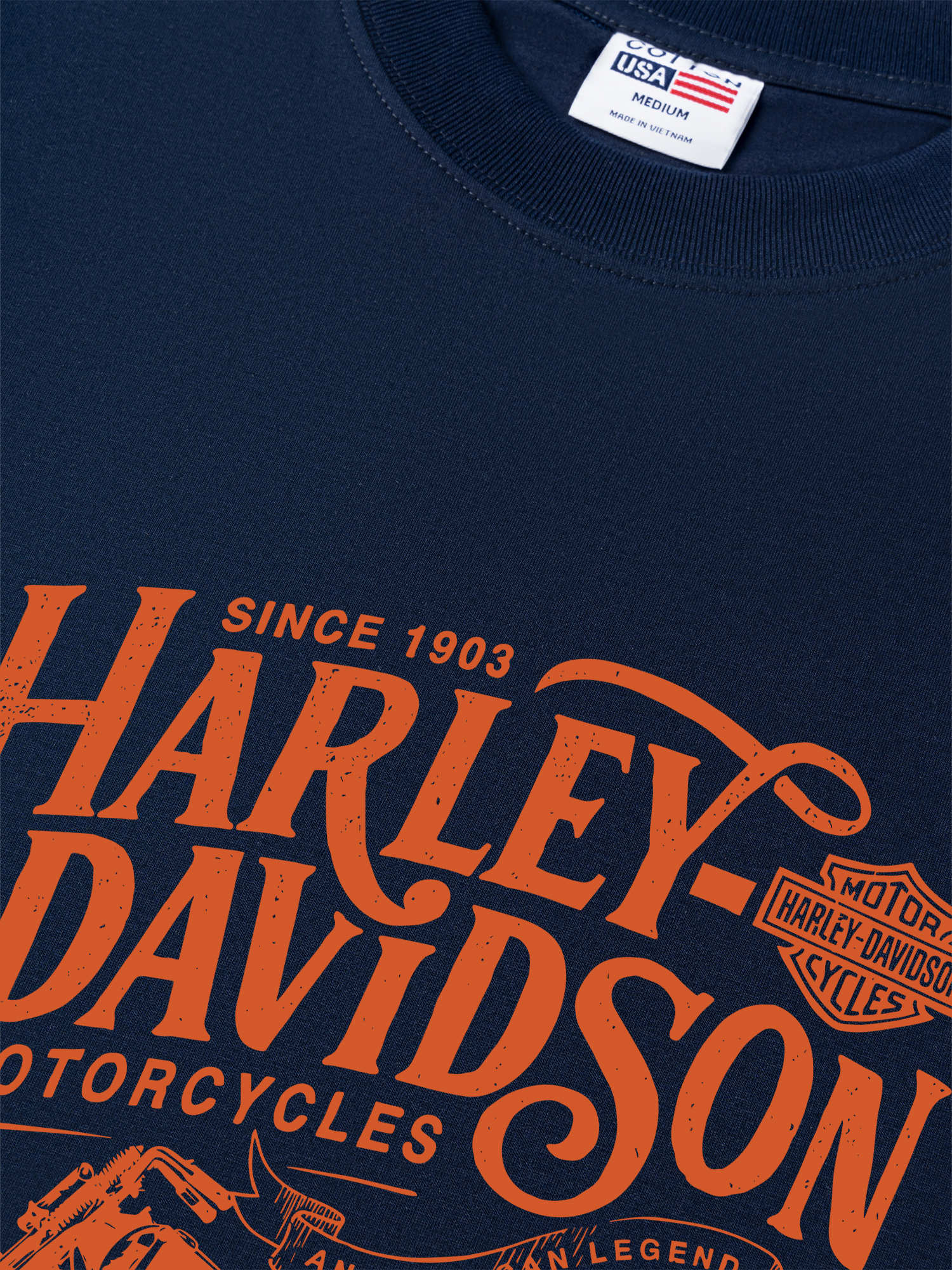 Áo Thun Relaxed Fit Motorcycles Harley Davidson