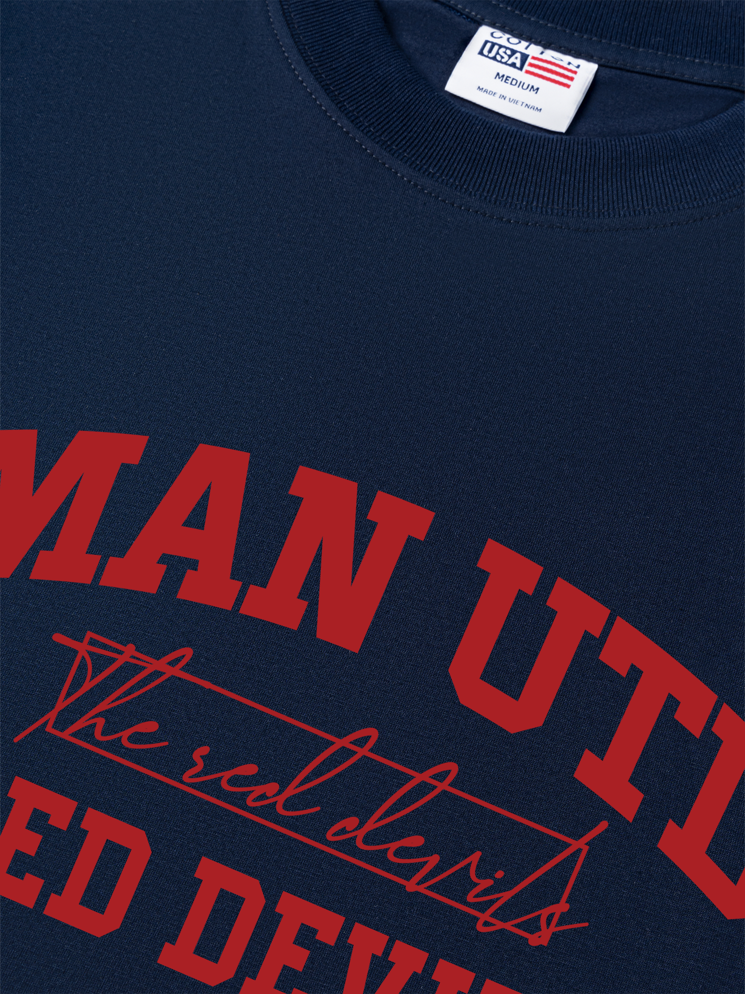 Áo Thun Relaxed Fit Soccer MAN UTD The Red Devils