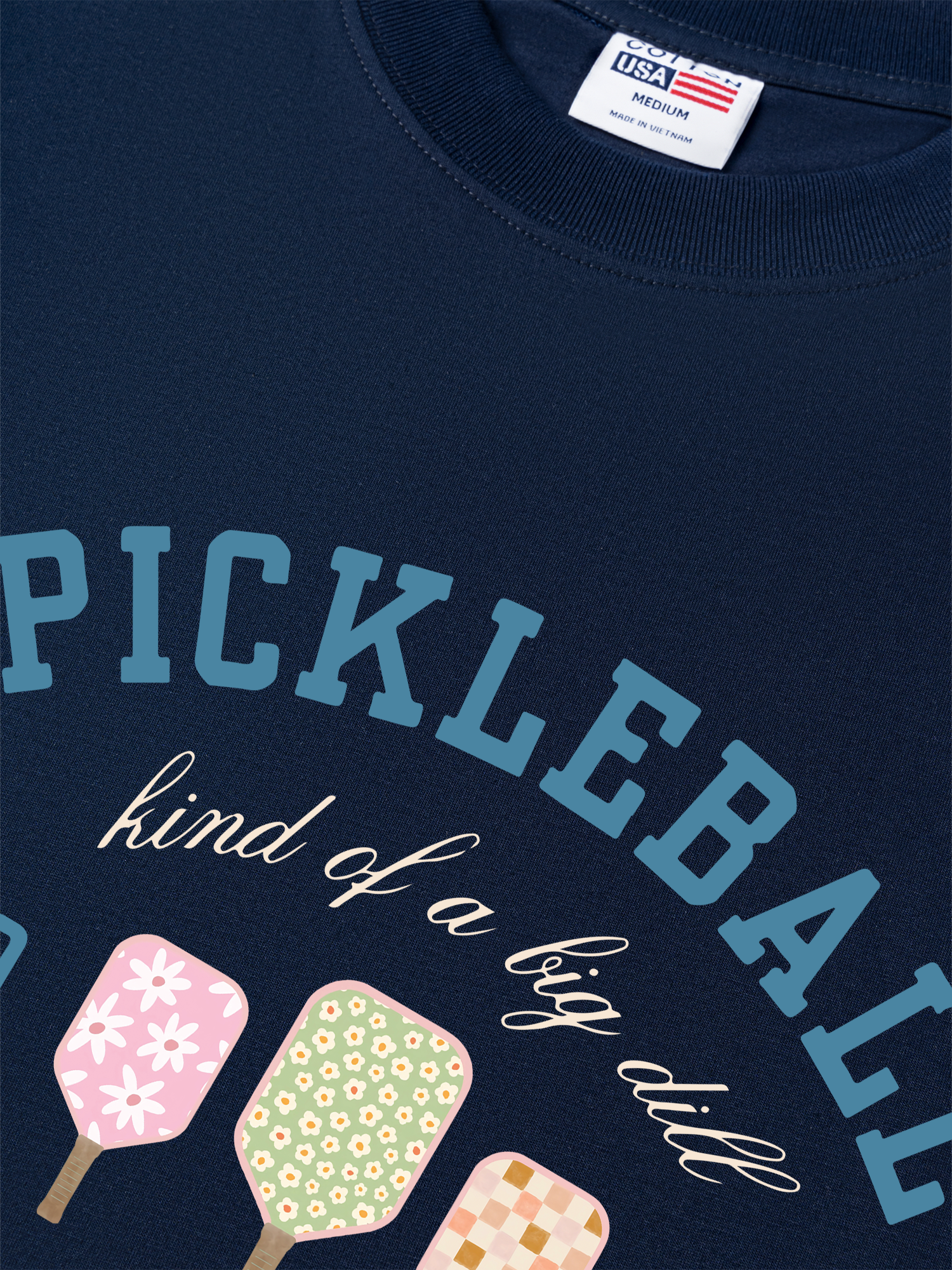 Áo Thun Relaxed Fit Pickleball Athletic Club