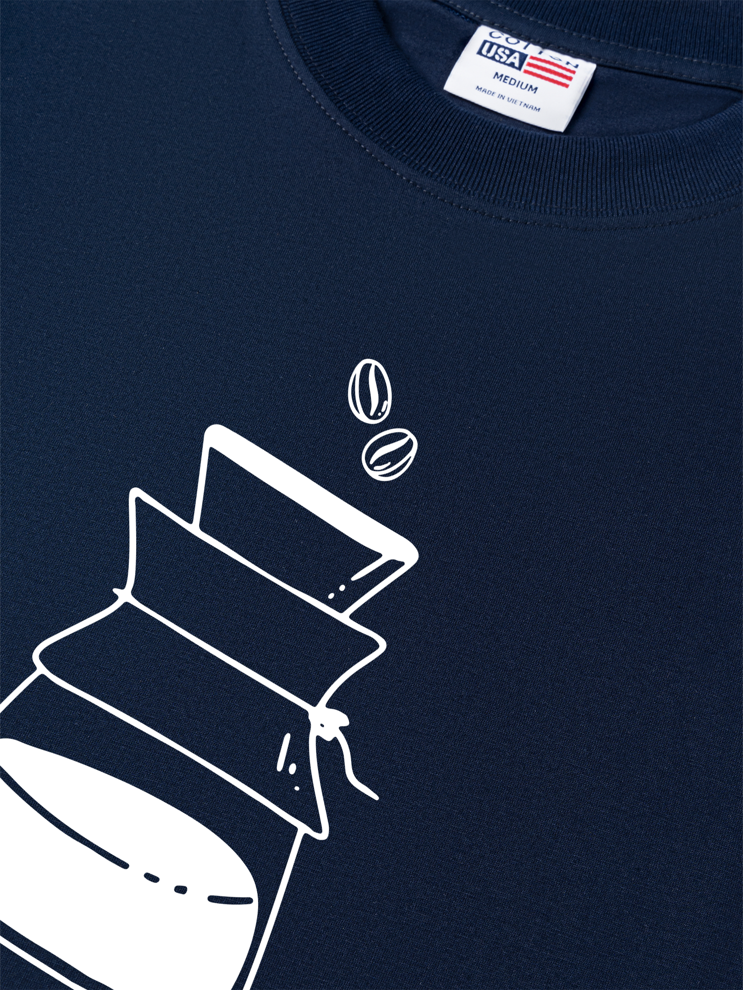 Áo Thun Relaxed Fit Daily Cup No Coffee No Workee