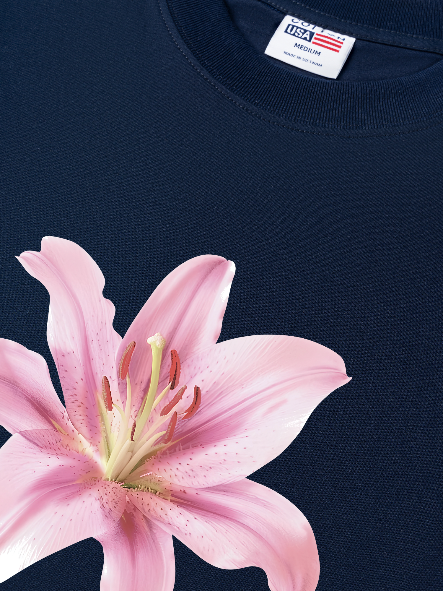 Áo Thun Relaxed Fit Tropical Lily