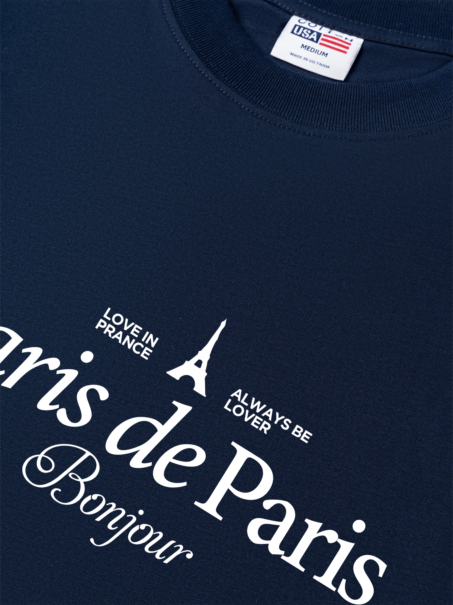 Áo Thun Relaxed Fit City Paris de Paris