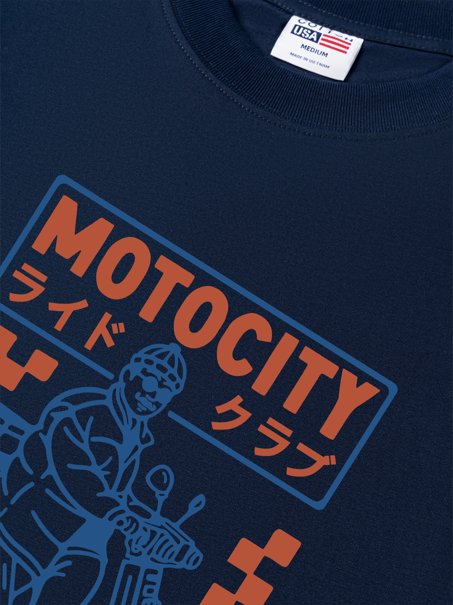 Áo Thun Relaxed Fit Motorbike MOTOCITY