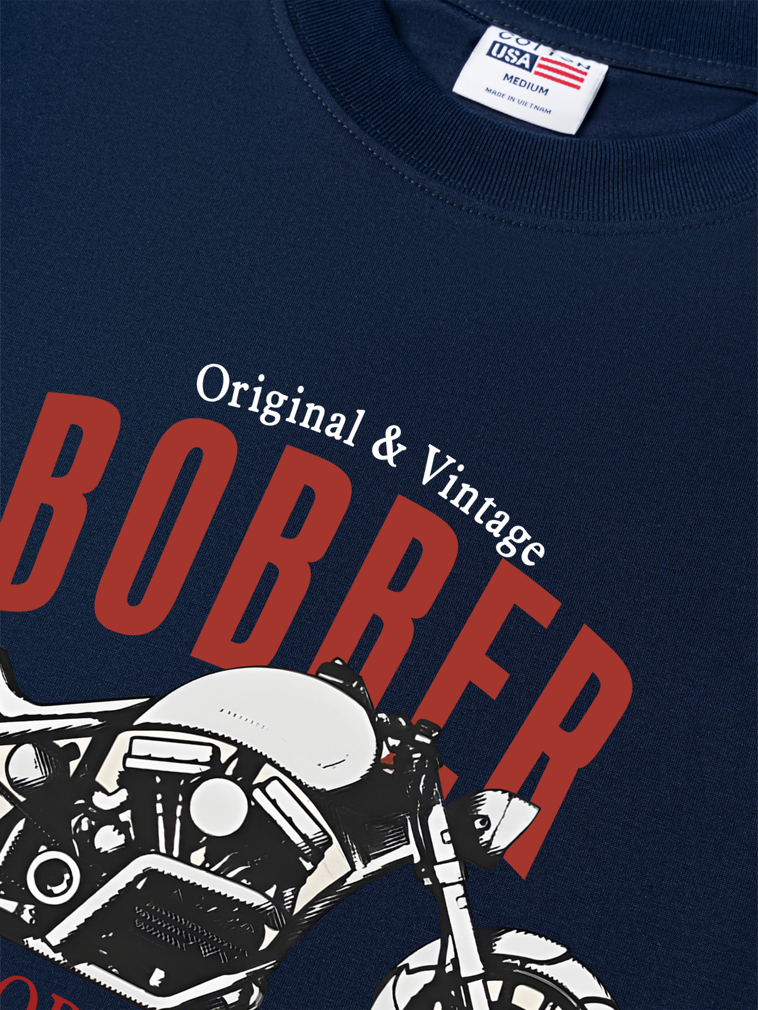 Áo Thun Relaxed Fit Motorbike Original Vintage BOBBER