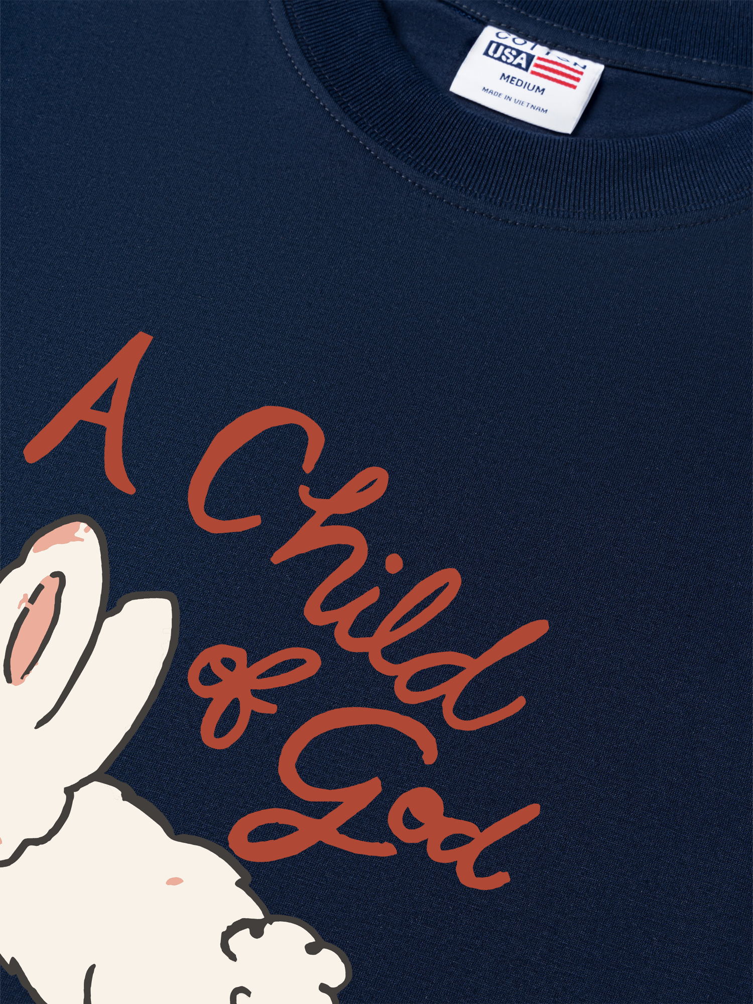 Áo Thun Relaxed Fit A Child & God