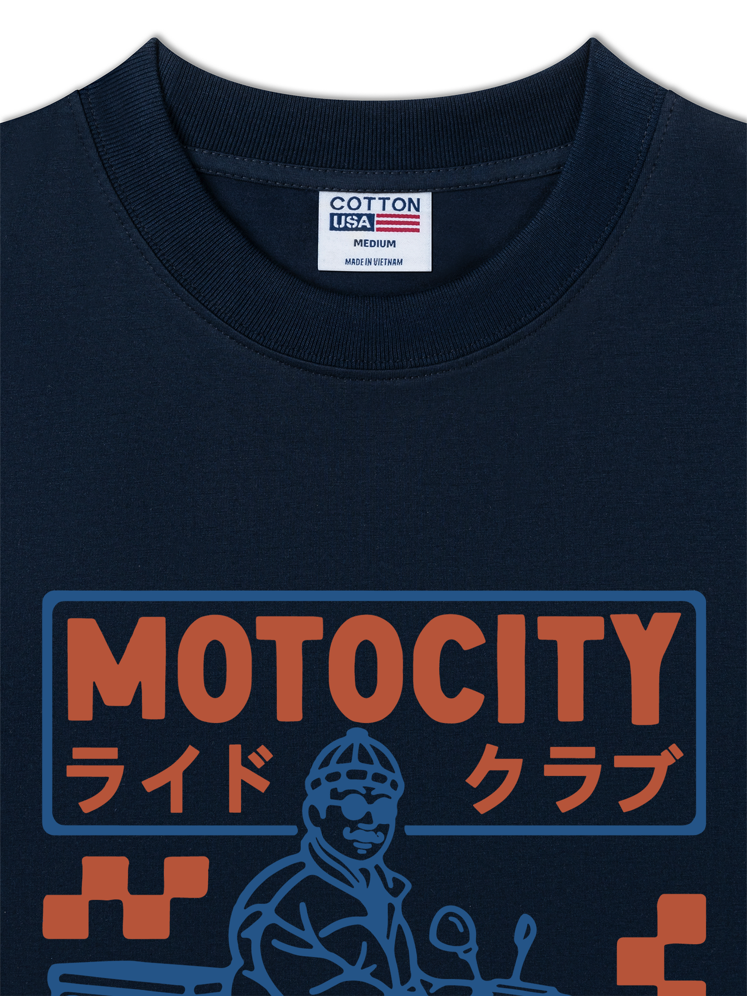 Áo Thun Relaxed Fit Motorbike MOTOCITY