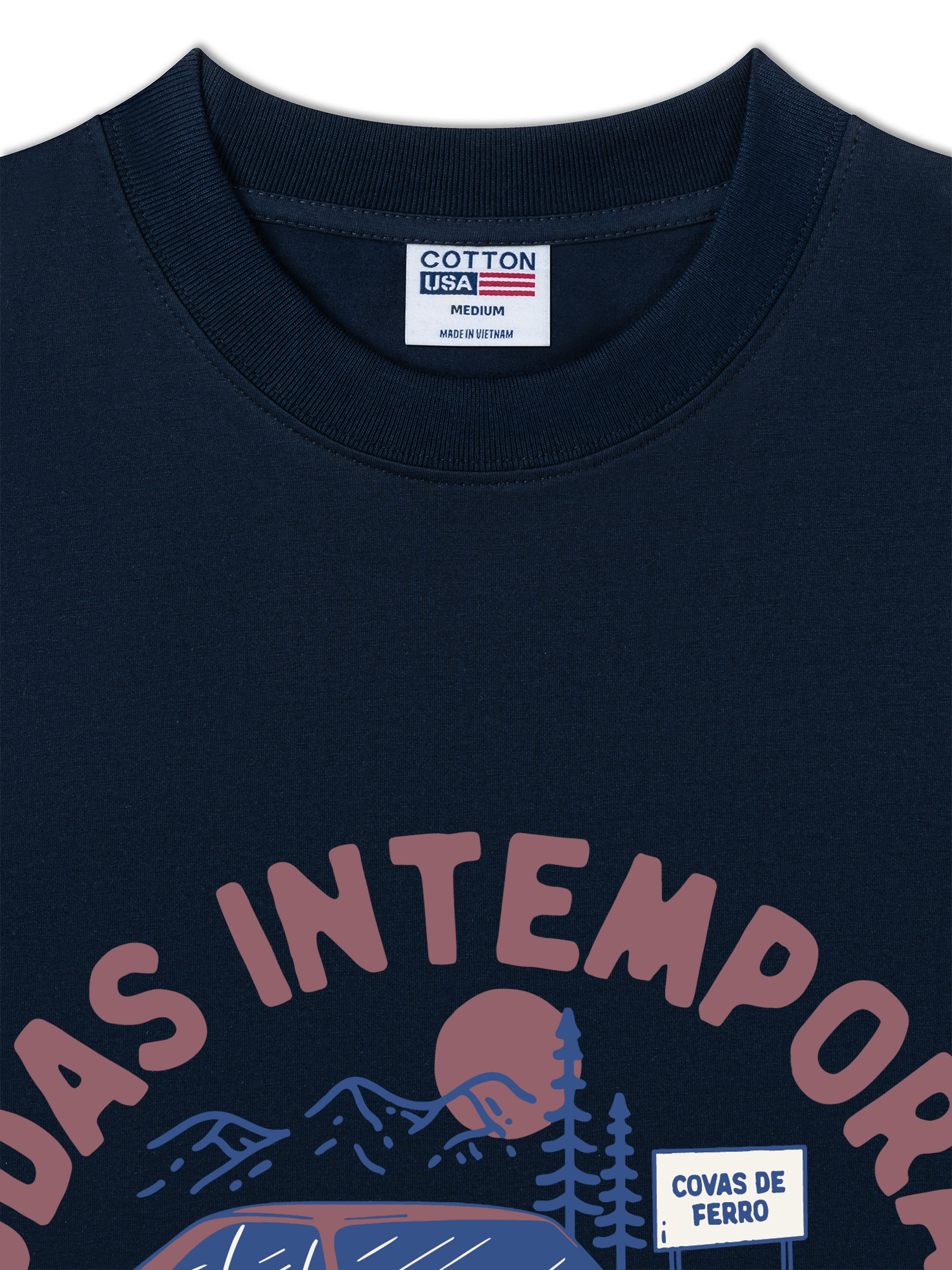 Áo Thun Relaxed Fit Road intempoais