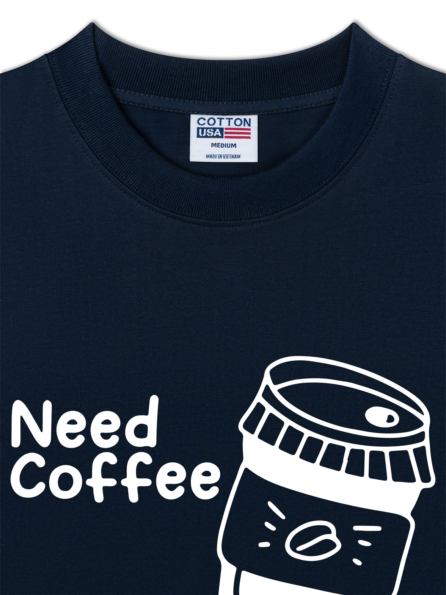 Áo Thun Relaxed Fit Daily Cup Need Coffee