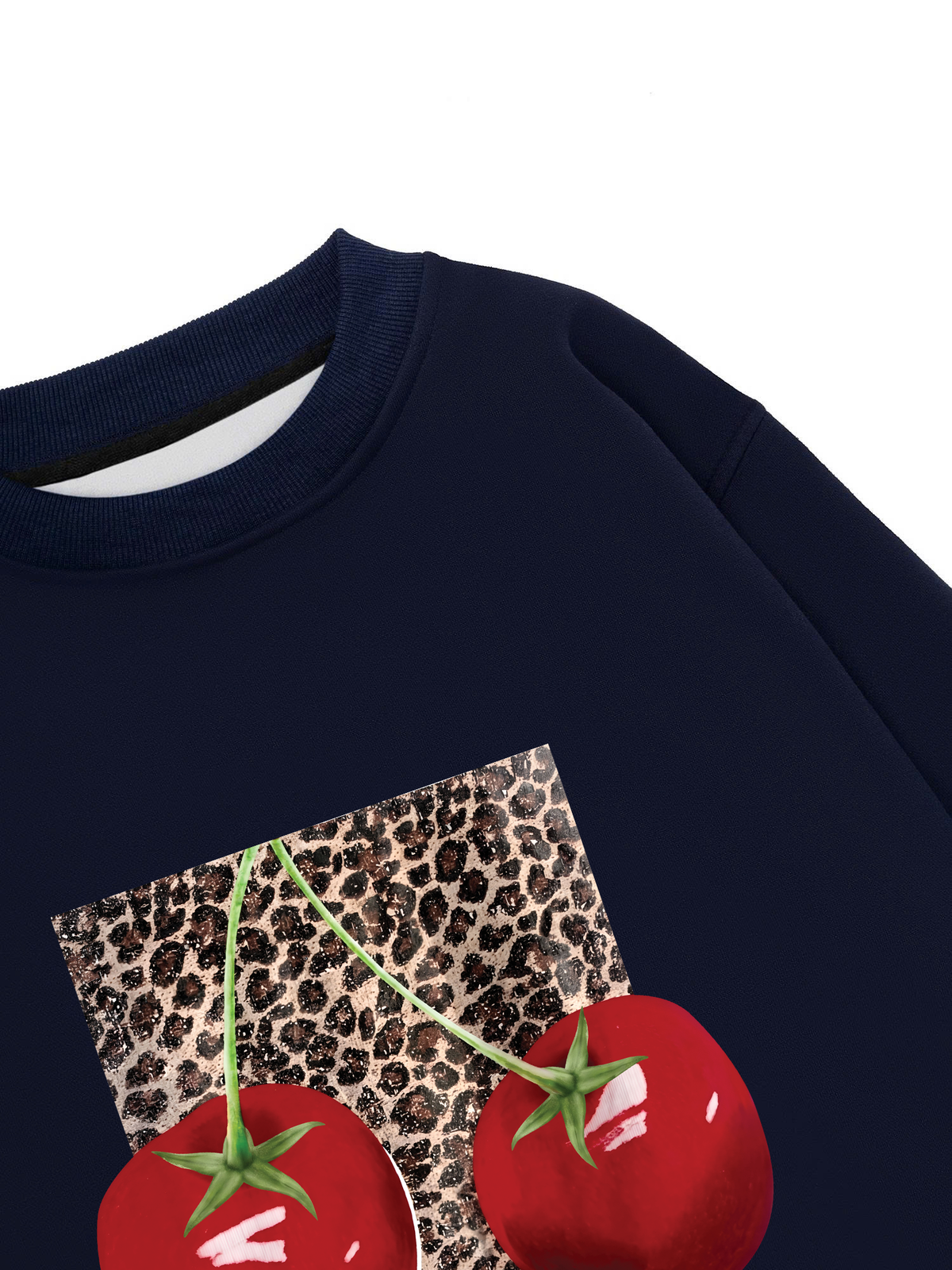 Áo Sweater Nỉ Hai Da Urban Leopard Tomatoes Perfection
