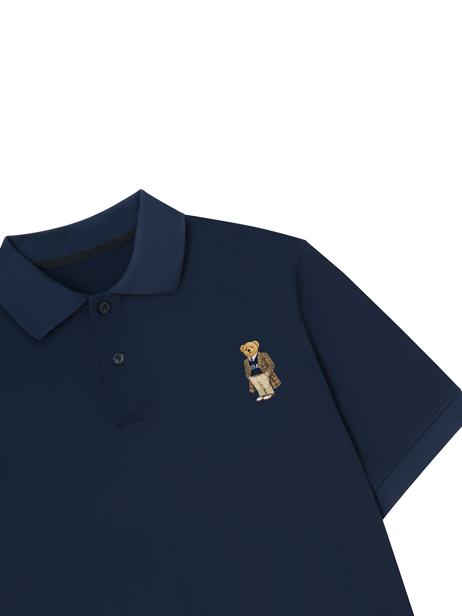 Áo Polo Relaxed Fit Bear One