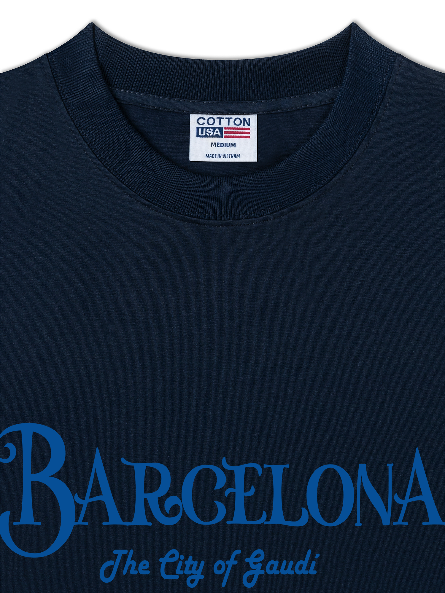 Áo Thun Relaxed Fit City Barcelona