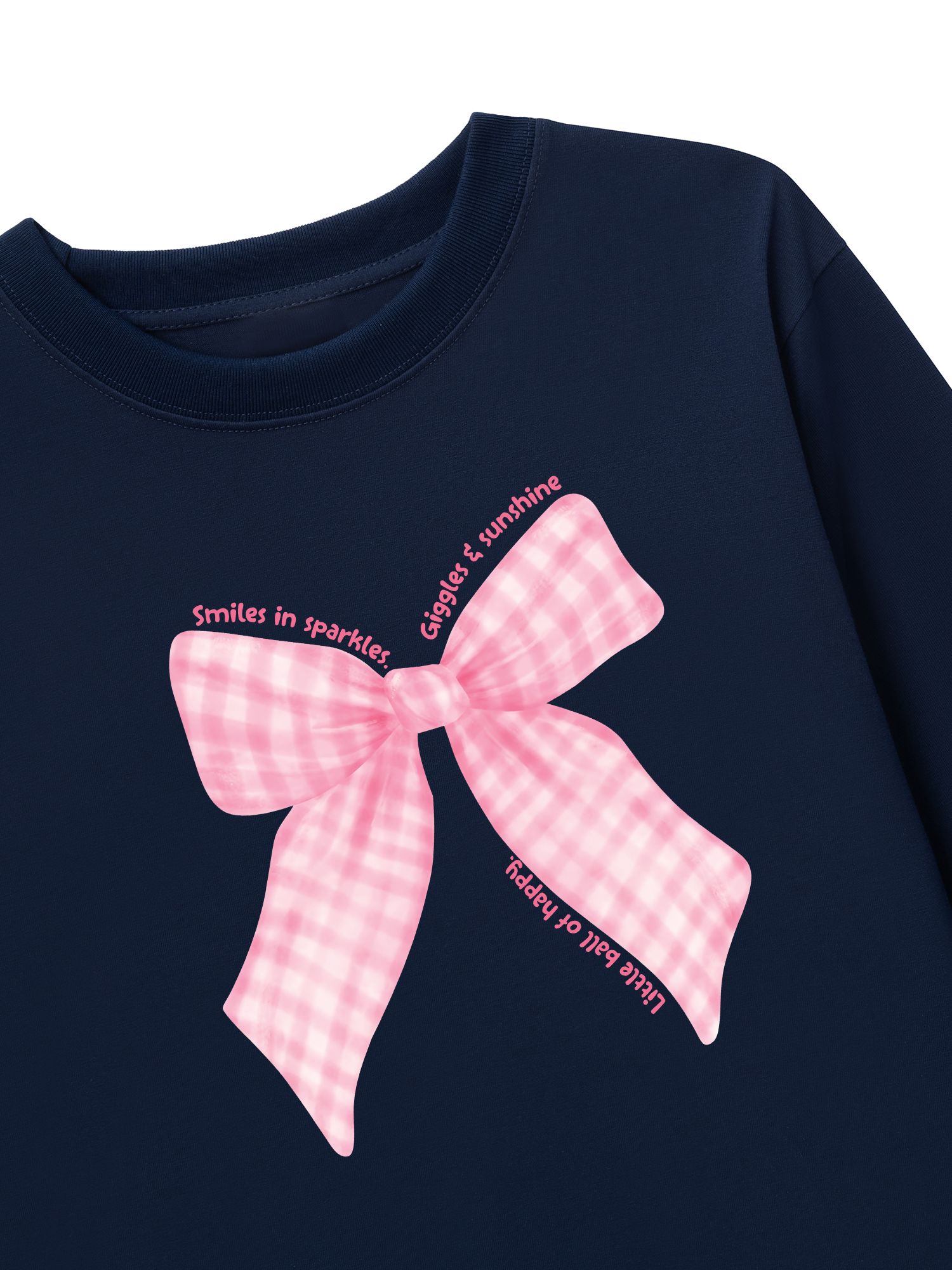 Áo Thun Dài Tay Pink Ribbon