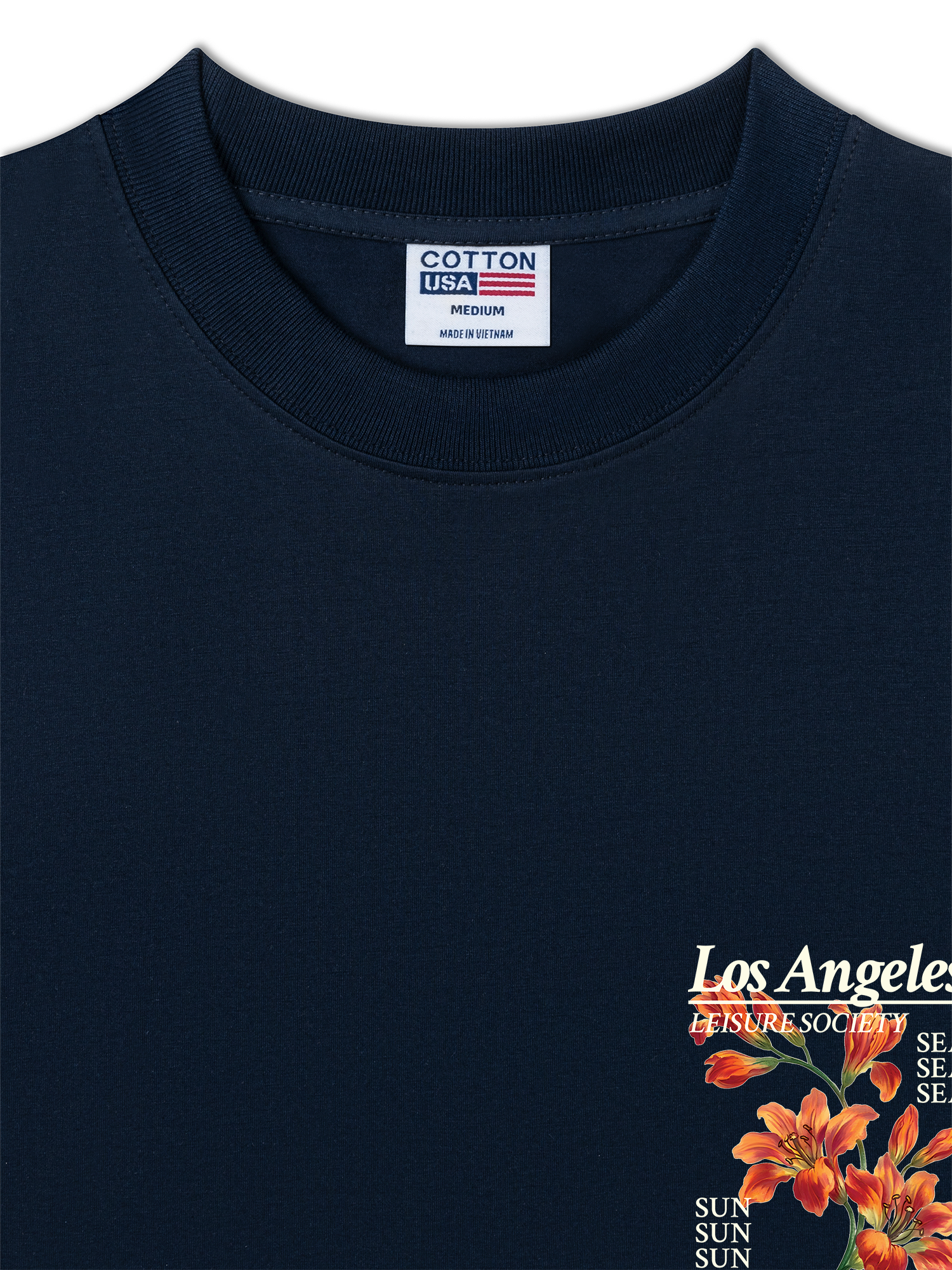 Áo Thun Relaxed Fit Floral Leisure Society